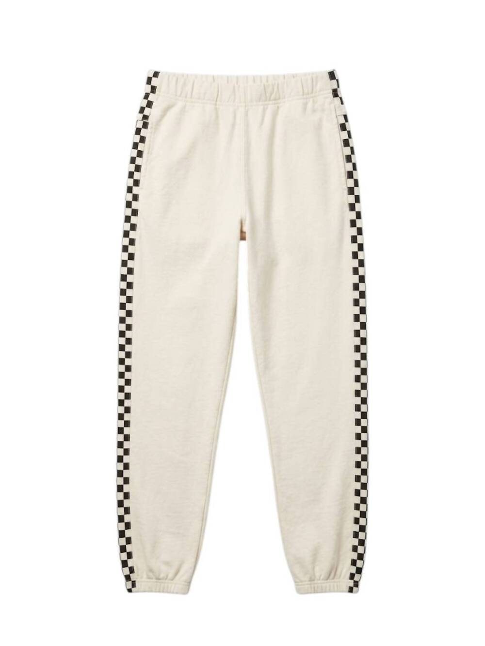 NEW RAGABOND STUDIO women's slater checkerboard pant in cream